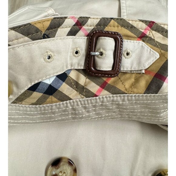 Burberry Men’s "Britton" Mid Length Trench Coat In Soft Fawn US44 - Picture 9 of 13